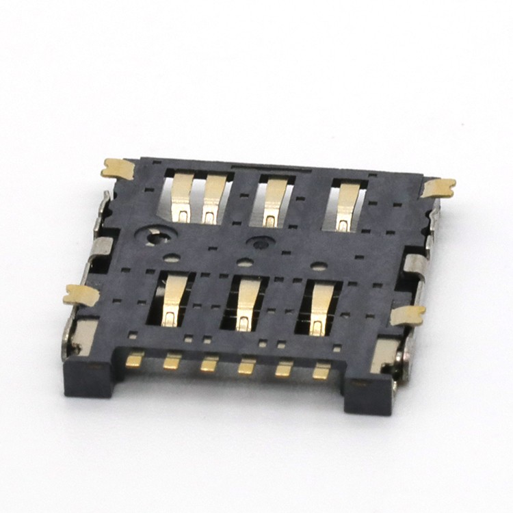7Pin 1.45H Nano SIM Card Female Connector