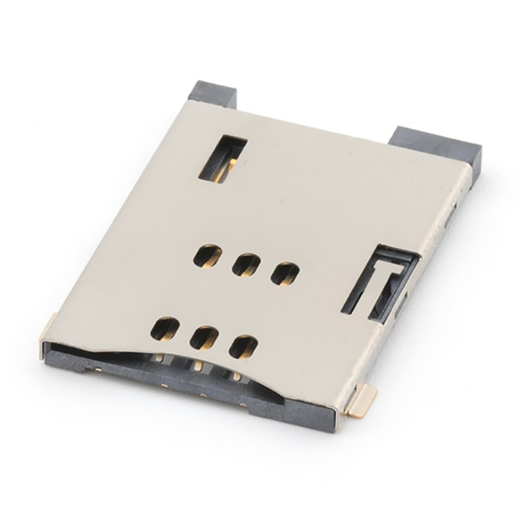 8Pin Micro Sim Card Holder Socket Push-Push Type Micro Sim Socket SIM Card Connector