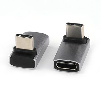 90Degree USB 3.1 C Type Male To USB 3.1 C Type Female Adapter Converter