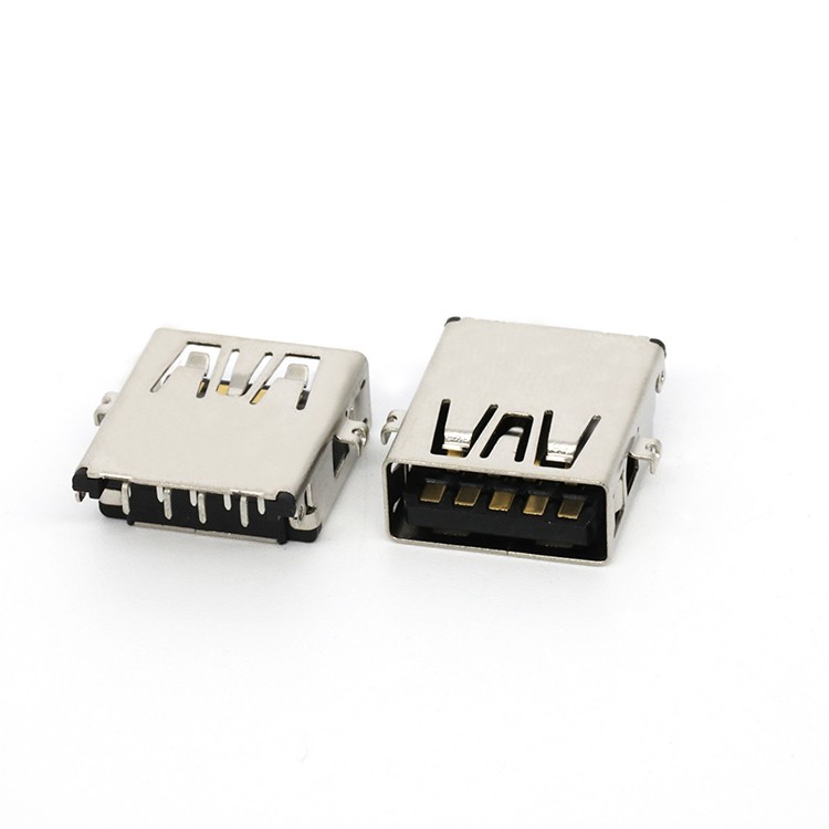 9P A Type USB 3.1 Female Socket Connector Dip Type