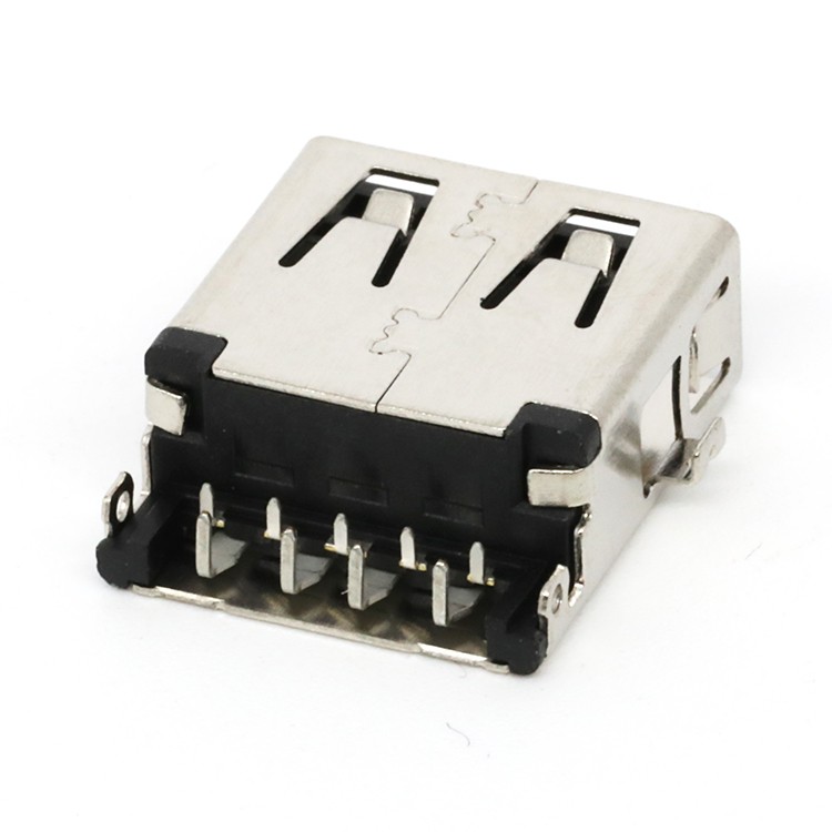 9P A Type USB 3.1 Female Socket Connector Dip Type