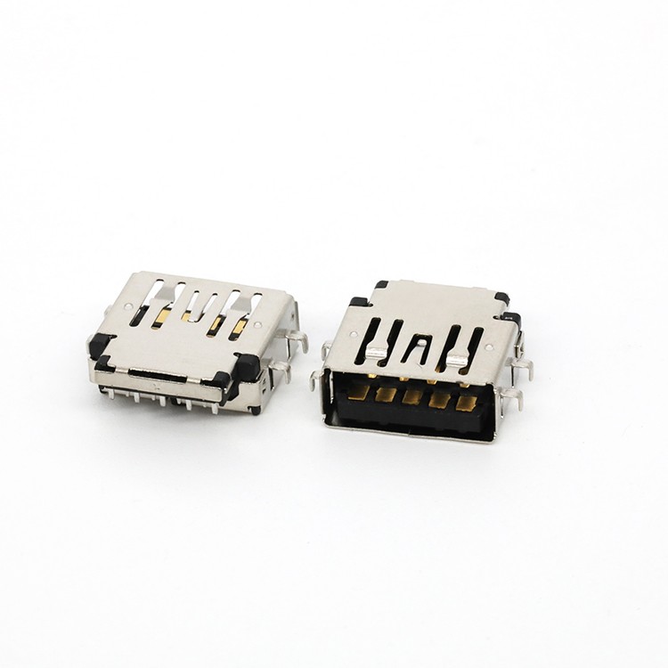 9Pin Mid Mount A Type USB Female Socket DIP Connector 