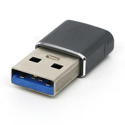  A Type Male USB 3.0 To USB Type C Female OTG Adapter Converter
