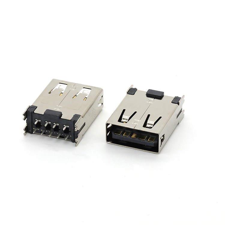 A Type USB 3.1 Female Socket Connector 180Degree