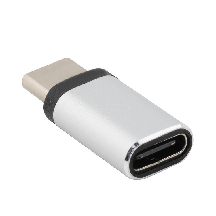 Aluminium Alloy Shell USB 3.1 Type C Male To Micro Type B Female Adapter for Power Charging 