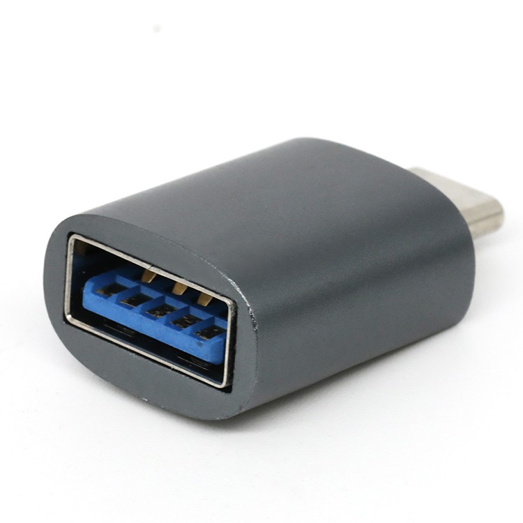 Black USB 3.0 Type A Female To USB 3.1 C Male Adapter Converter for Mobile Phone