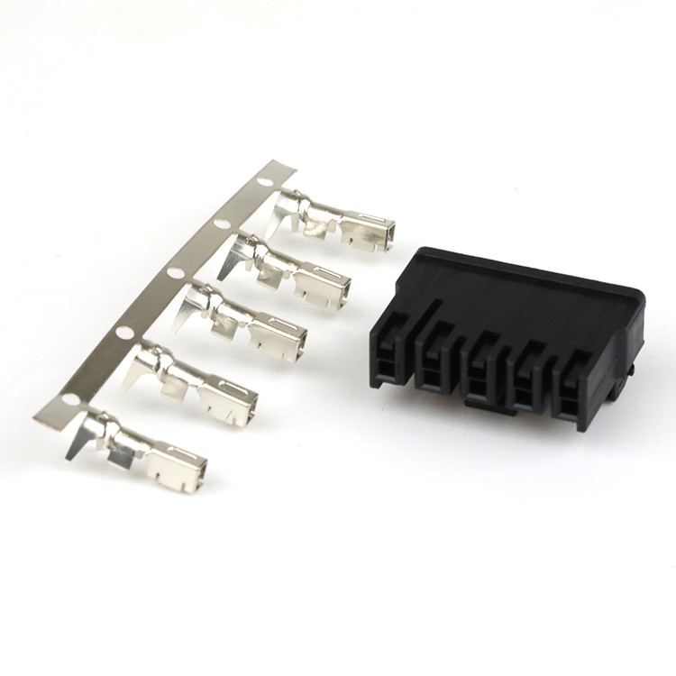 Custom 3.96mm Wafer PCB Wire to Board IDC 1 2 3 4 5 6 Pin Electrical Terminal Cable Wire Connector