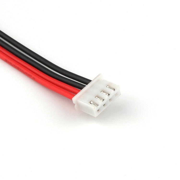 Custom Wire Harness Electronic Cable Wire 4P Flat Ribbon Cable Power Connector Cable
