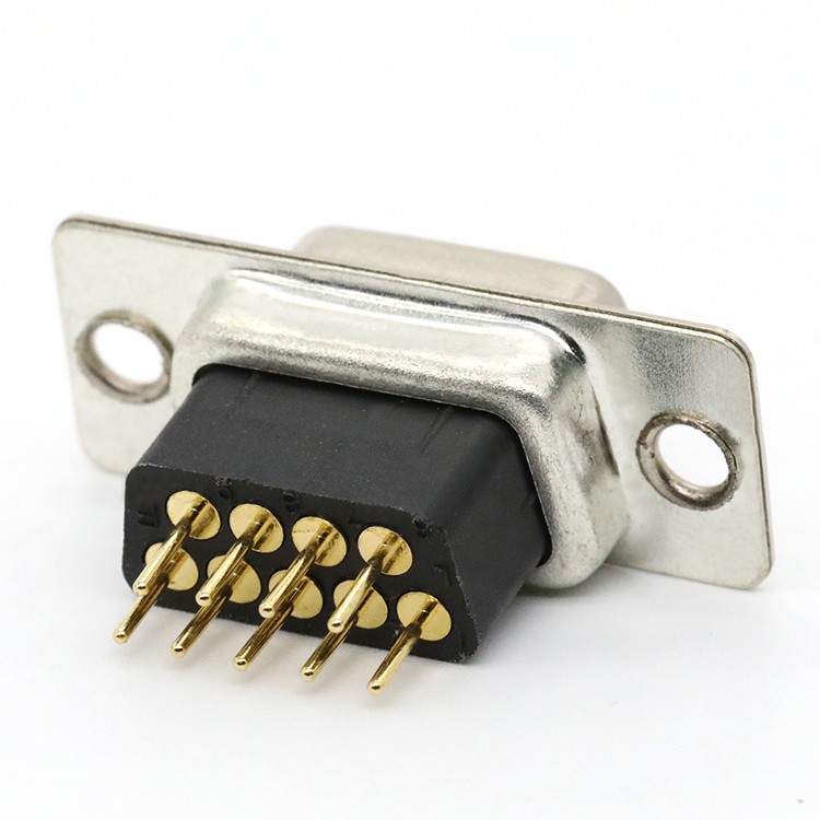 D-SUB 9Pin DB9 Female Receptacle Double Row Connector for PCB