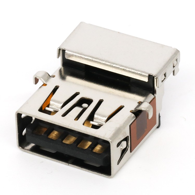 DIP Type  USB 9Pin  A  Type Female Socket Connector for Laptop