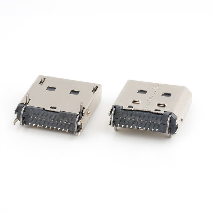 DP 20Pin Male Connector For 1.6MM PCB With Hook