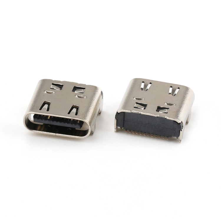Dual SMT L=7.9MM USB Type C 24P Female Socket Connector