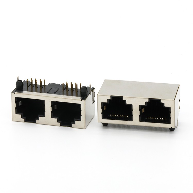 Ethernet Reverse RJ45 Female 8P8C Connector DIP Type