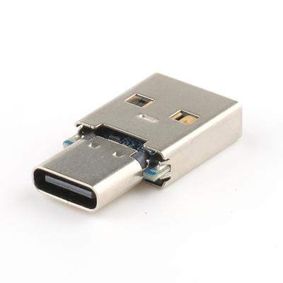 Fast Charging 56K USB Type C Female To USB 2.0 A Male Adapter for PCBA