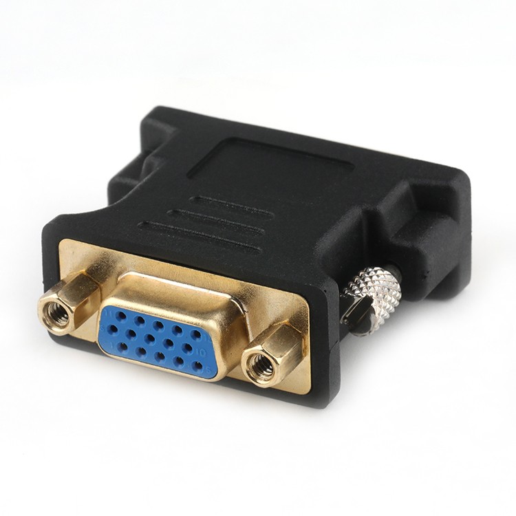 Gold Plated DVI to VGA Adapter DVI (24+5) Male to VGA 15P Female Adapter
