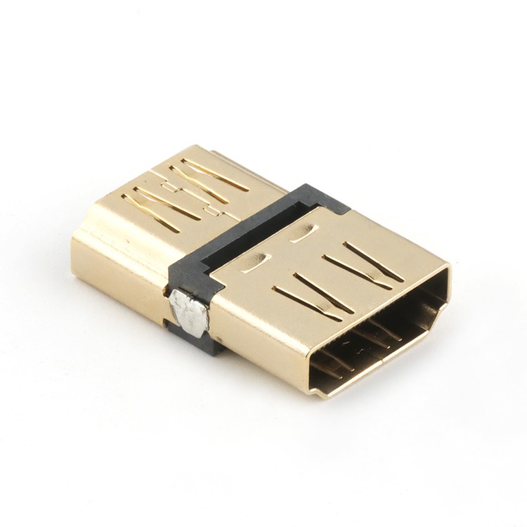 Gold Plated High Definition Multimedia Interface A Female To HD-MI A Female Adapter
