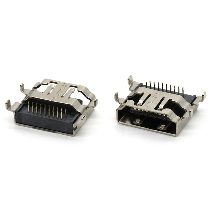 HDMI A Female Connector Mid Mount