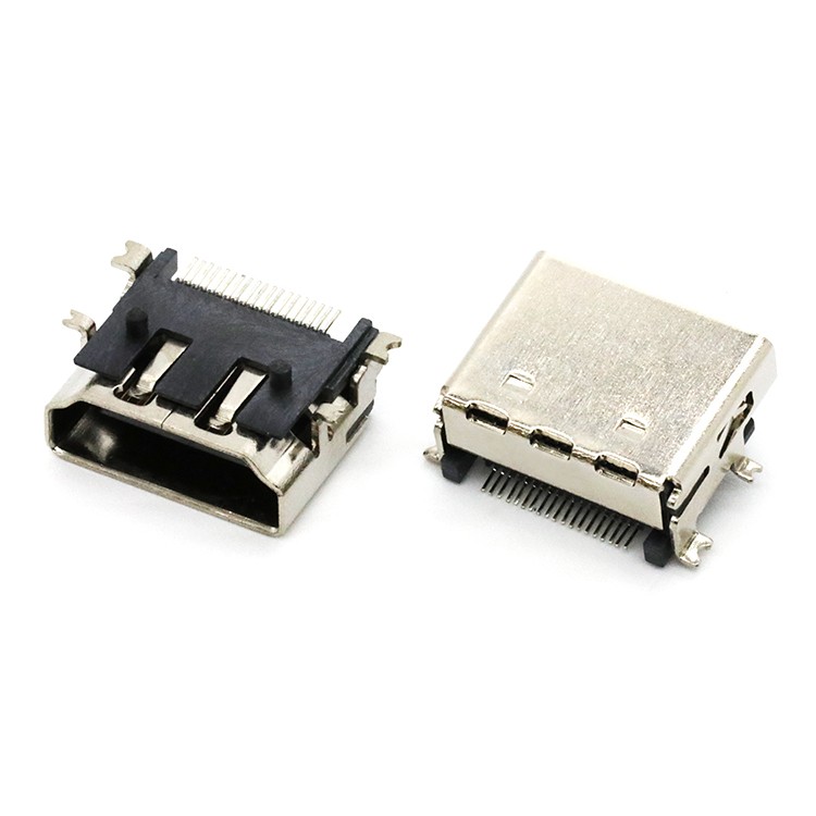 HDMI A Female Connector Surface Mount