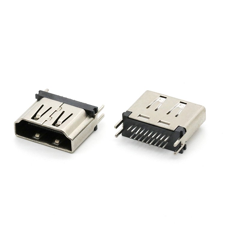 HDMI A Type Female Connector for PCB