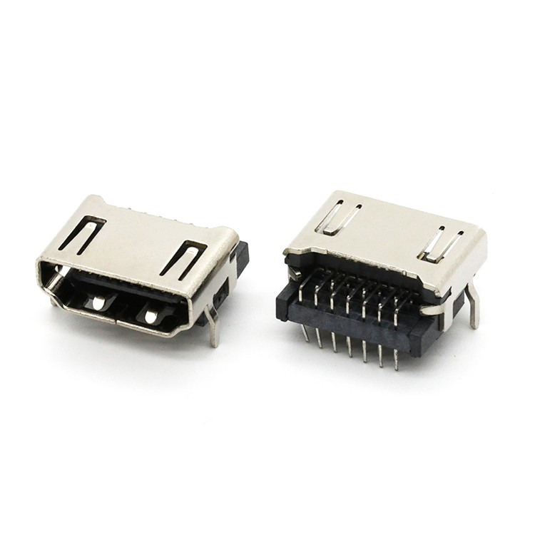 HDMI Female A type Connector DIP type