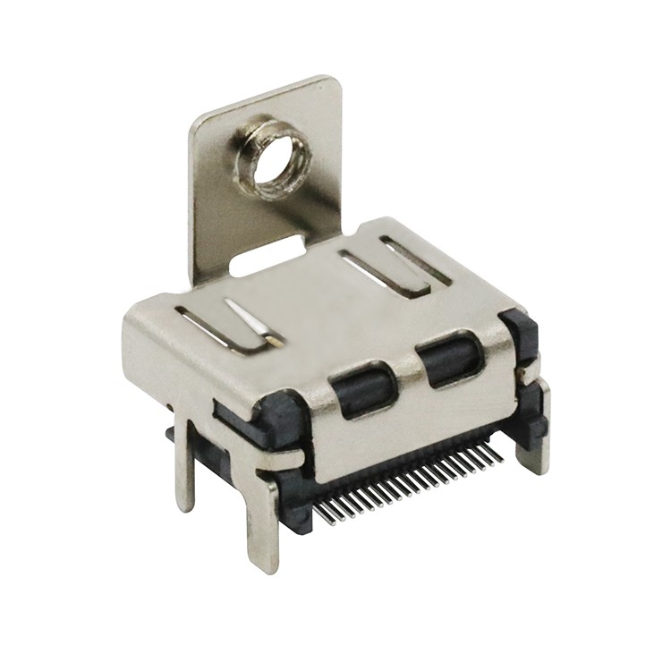 HDMI Female Connector with screw hole