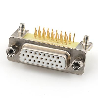 High DB Connector Right Angle 26PIN Female D-SUB Dip Type connectorc