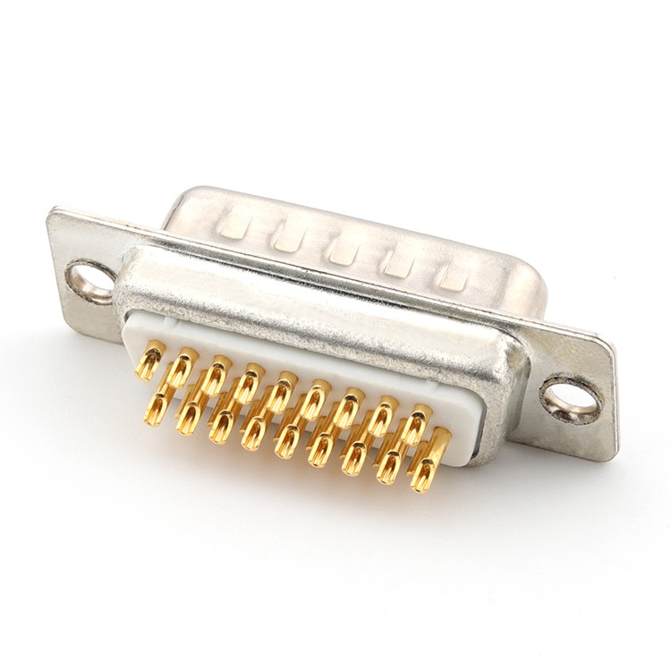 High DB D-SUB 26Pin Male Steel Shell Connector No Screw Type for  Wire Soldering