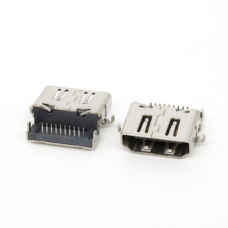 High Definition Multimedia Interface DIP Type A Female Connector 19P
