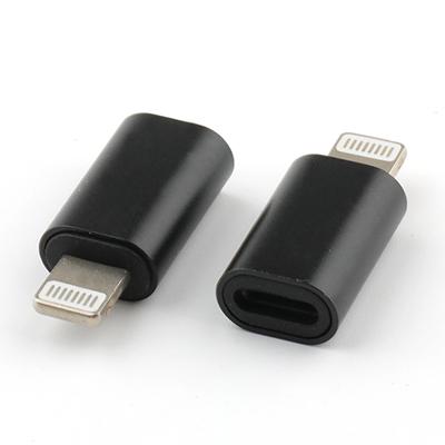  Lightning Male to USB C Female Adapter 180 Degree Lightning to Type C Adapter