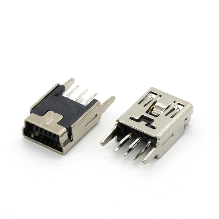 MINI USB 5 pin Female connector DIP Type