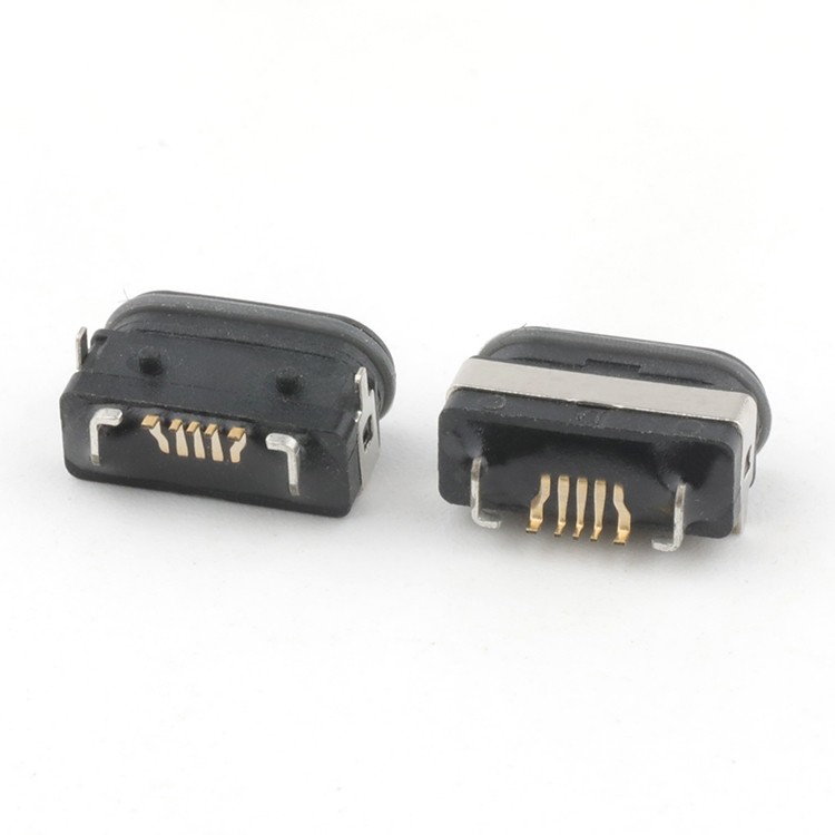 Micro USB 5Pin B Type Female Connector IP68 Waterproof Micro USB Connector