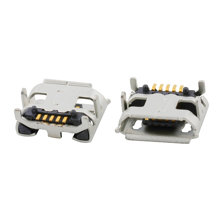 Micro USB Connector 5P Type B Connector Micro USB Jack Charging Socket Connector