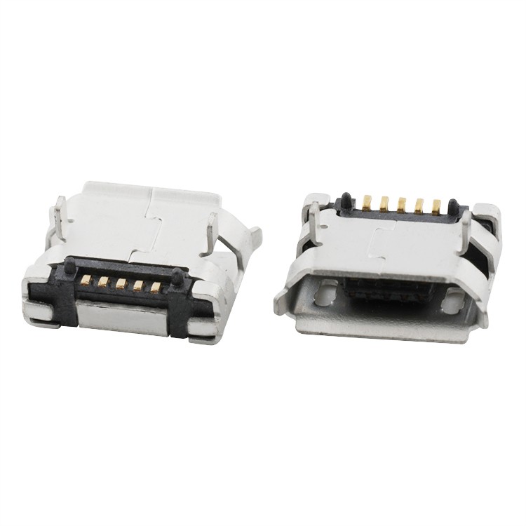 Micro USB PCB Connector SMT 5Pin Micro USB B Type Female Connector