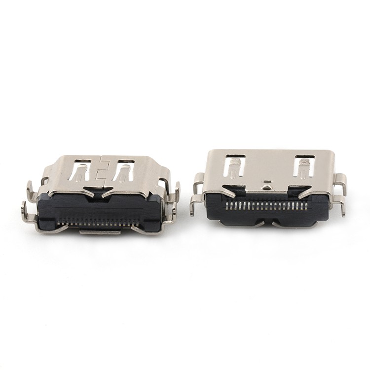 Mid Mount 1.6mm High Definition Multimedia Interface 19Pin Female Connector