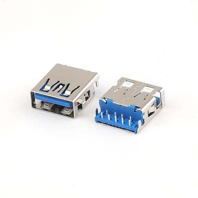 Mid Mount 2.11 USB 3.0 A Type Female Socket Connector for Laptop
