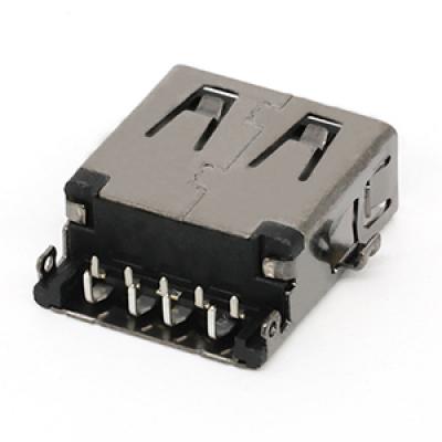 Mid Mount 9P USB 3.1 Type A  Female Receptacle Connector