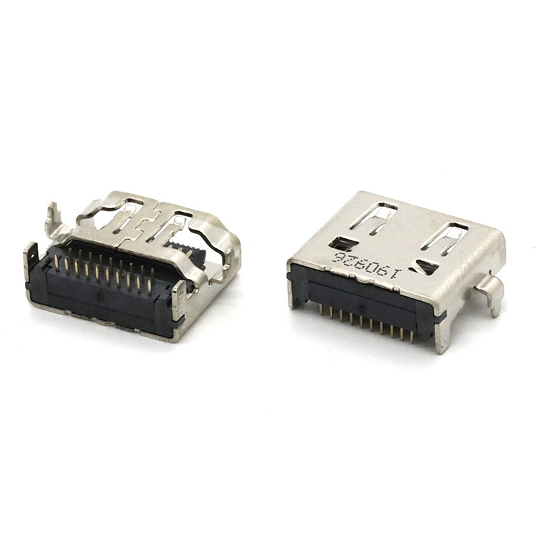 Mid Mount HDMI A Female Connector 19Pin