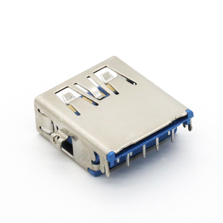 Mid Mount USB 3.0 A Female Connector 9P