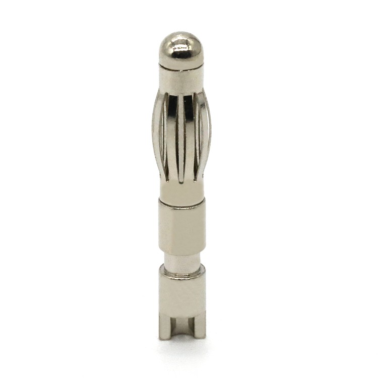 Nickel Plated 4.0MM Female Banana Plug Electronic Connector