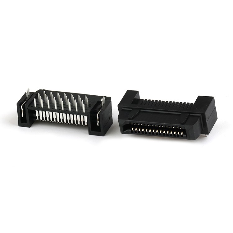 OPS 30P Female Header Connector PBT Black Pitch Board to Board Connector