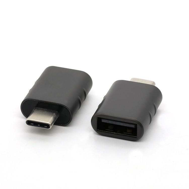 OTG Power Converter Metal USB 3.1 Type C Male to USB 3.0 A Female Adapter