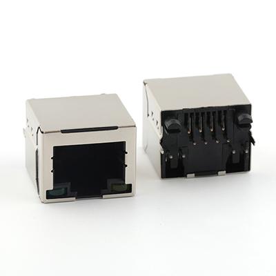 RJ45 Female Connector Single Port Without Transformer 8P RJ45 Female Connector