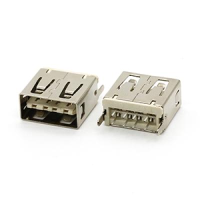 Reversible Mid-Mount USB 2.0 A Type Female Connector