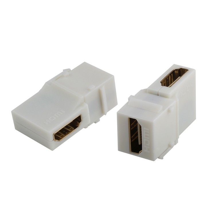 Right Angle High Definition Multimedia Interface 19Pin A Female to A Female Adapter 