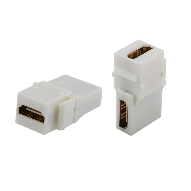 Right Angle High Definition Multimedia Interface 19Pin A Female to A Female Adapter 