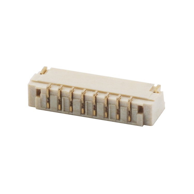 Analogue of SM08B-SURS-TF Right Angle SMT Type 8Pin 0.8MM PCB Wafer Connector