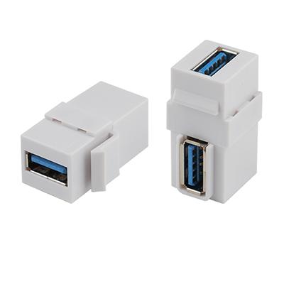 Right Angle Upright USB A Type Female To USB A Female Adapter Converter