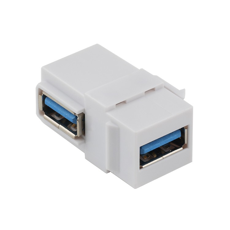 Right Angle Upright USB A Type Female To USB A Female Adapter Converter