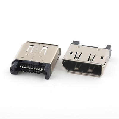 Straddle Mount 1.60MM Display Port 20Pin DP Female Connector