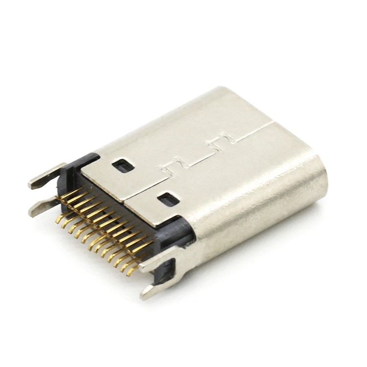 Straddle mount 24P Female connector